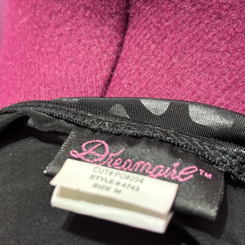 Dreamgirl Black low back sexy wear